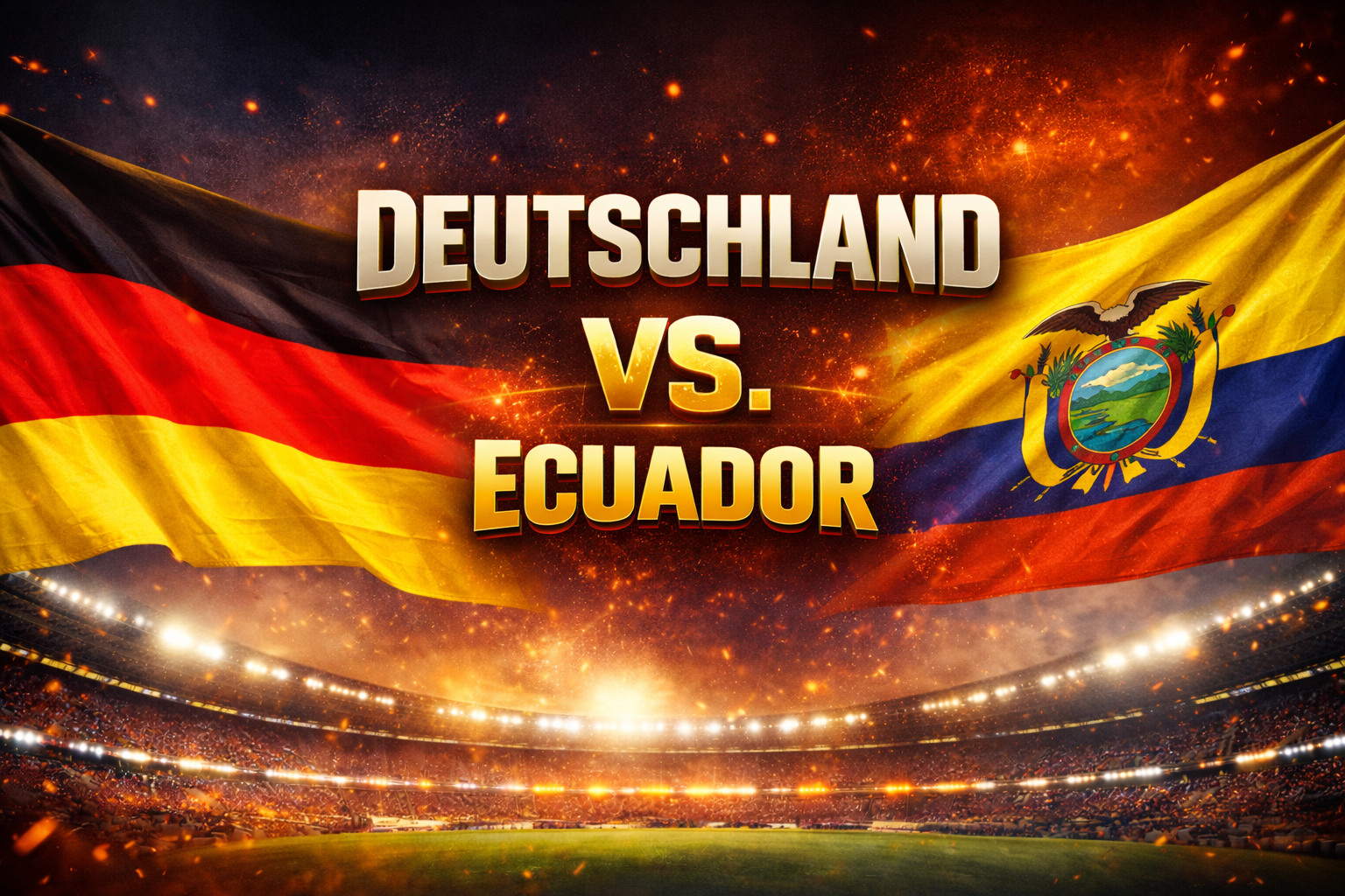 Deutschland vs Ecuador Deutschland vs Ecuador