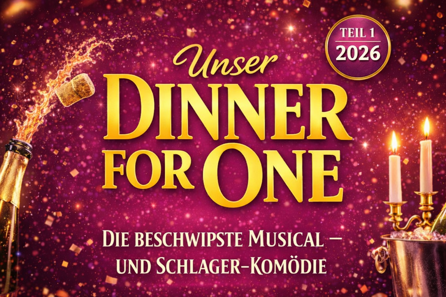 Unser Dinner for One – Teil 1 Unser Dinner for One – Teil 1